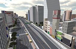 画像ギャラリー No.004のサムネイル画像 / ［Unite 2015］ゼンリン，大阪・福岡・札幌の街並みを再現した「Unity」向けの3D都市データを無償で提供