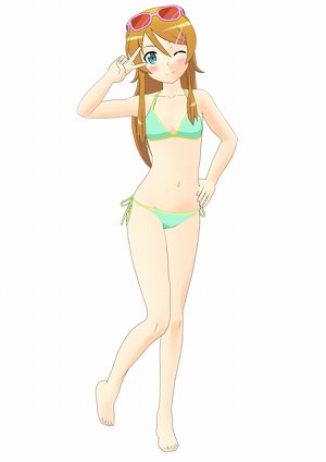 画像ギャラリー No.001のサムネイル画像 / 「俺の妹がこんなに可愛いわけがない。 ハッピーエンド」,衣装や表情,ポーズを設定して写真が撮れる「フリーフォトセッションモード」などの画像が公開