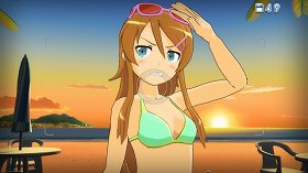 画像ギャラリー No.027のサムネイル画像 / 「俺の妹がこんなに可愛いわけがない。 ハッピーエンド」,衣装や表情,ポーズを設定して写真が撮れる「フリーフォトセッションモード」などの画像が公開