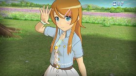 画像ギャラリー No.030のサムネイル画像 / 「俺の妹がこんなに可愛いわけがない。 ハッピーエンド」,衣装や表情,ポーズを設定して写真が撮れる「フリーフォトセッションモード」などの画像が公開