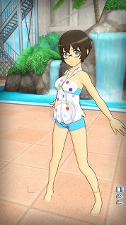画像ギャラリー No.049のサムネイル画像 / 「俺の妹がこんなに可愛いわけがない。 ハッピーエンド」,衣装や表情,ポーズを設定して写真が撮れる「フリーフォトセッションモード」などの画像が公開