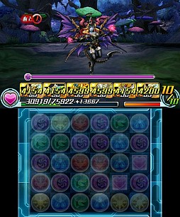 画像ギャラリー No.005のサムネイル画像 / 「パズドラZ」，闇の女神「覚醒ヘラ」が出現する降臨ダンジョン絵馬を再配信開始
