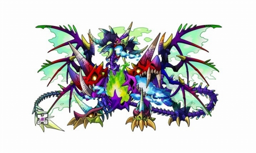 画像ギャラリー No.005のサムネイル画像 / 「パズドラZ」,死屍「不死龍・カースドラゴン」が出現するダンジョン絵馬を配信