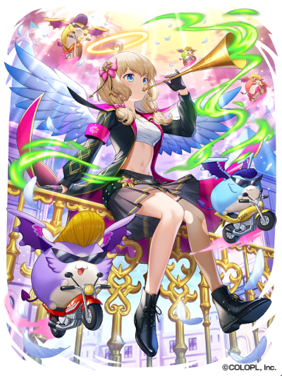 画像ギャラリー No.004のサムネイル画像 / 「クイズRPG 魔法使いと黒猫のウィズ」,イベント“聖サタニック女学院 四露死苦・天界”を開催