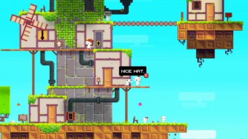 画像ギャラリー No.001のサムネイル画像 / 「Fez」,英語版と同時に日本語版の配信がスタート。フィル・フィッシュ氏開発のインディーズ作品