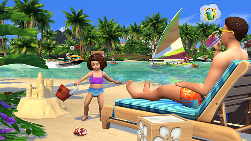 画像ギャラリー No.002のサムネイル画像 / 「The Sims 4」の最新拡張パック「The Sims 4 Island Living」は,PC版が6月21日に,またコンシューマ機版は7月16日にリリース