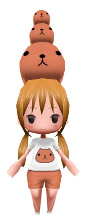 画像ギャラリー No.003のサムネイル画像 / 「Klee」，コラボ企画で「カピバラさん」をモチーフにした癒し系装備が多数登場