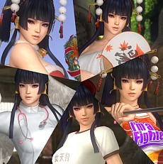 画像ギャラリー No.002のサムネイル画像 / 「DEAD OR ALIVE 5 Ultimate」,新キャラクター「女天狗」の配信が開始。サンタやチアガールなどのコスチュームセットも登場