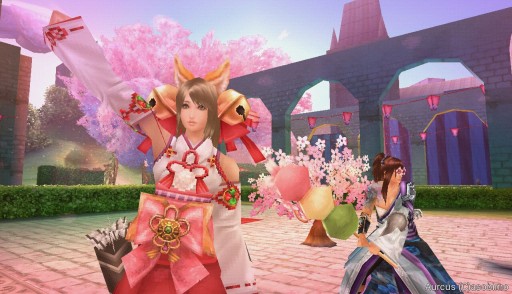 画像ギャラリー No.001のサムネイル画像 / 「オルクスオンライン」,季節限定のイベント「桜祭り2014」を開催