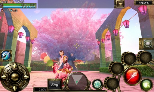 画像ギャラリー No.016のサムネイル画像 / 「オルクスオンライン」,季節限定のイベント「桜祭り2014」を開催