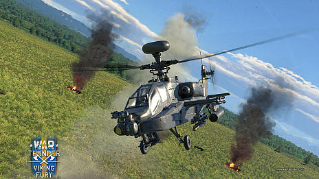 画像ギャラリー No.004のサムネイル画像 / 「War Thunder」,最新アップデートでスウェーデン陸軍のツリーを実装。AH-64アパッチやF-4Eファントムなどの新兵器も多数登場