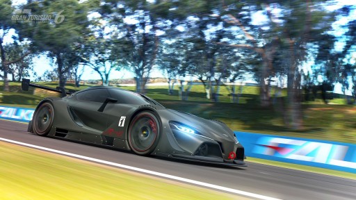 画像ギャラリー No.001のサムネイル画像 / 「グランツーリスモ6」，新車両「TOYOTA FT-1 Vision Gran Turismo」が登場