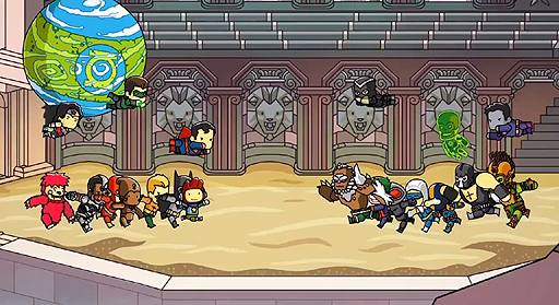 画像ギャラリー No.002のサムネイル画像 / マックスウェルがコミックヒーローを救う！　「Scribblenauts Unmasked: A DC Comics Adventure」が海外で発売