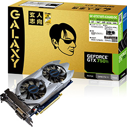 画像ギャラリー No.001のサムネイル画像 / 玄人志向，GTX 750 Ti＆GTX 750カード計4製品。OC版もラインナップ