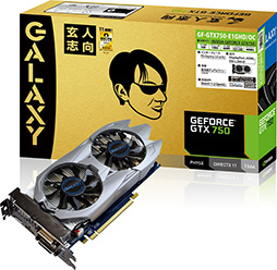 画像ギャラリー No.003のサムネイル画像 / 玄人志向，GTX 750 Ti＆GTX 750カード計4製品。OC版もラインナップ