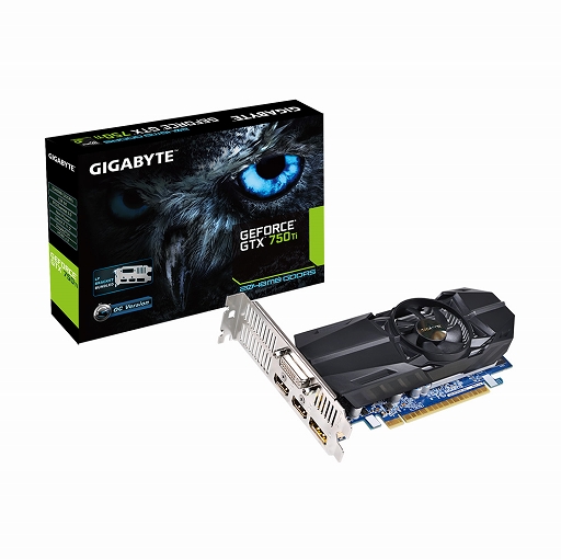画像ギャラリー No.001のサムネイル画像 / いずれもLow Profile対応のGIGABYTE製GTX 750 Ti&GT 730カードが発売
