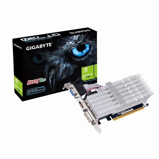 画像ギャラリー No.002のサムネイル画像 / いずれもLow Profile対応のGIGABYTE製GTX 750 Ti&GT 730カードが発売