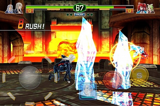 画像ギャラリー No.004のサムネイル画像 / 対戦格闘ゲーム「ガンガン！！バトルRUSH！」がiOS向けに配信スタート