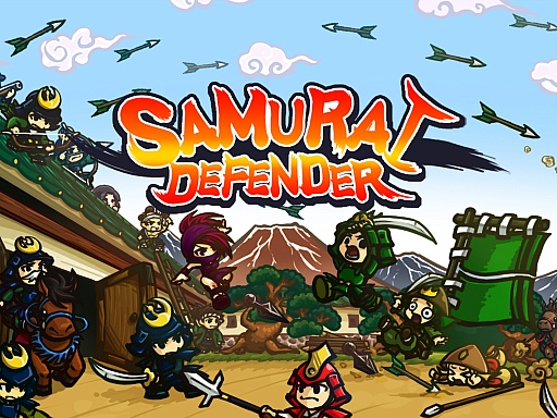 画像ギャラリー No.001のサムネイル画像 / Android版「サムライ ディフェンダー」が配信。敵兵を倒して城の平和を守ろう