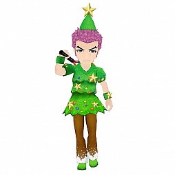 画像ギャラリー No.005のサムネイル画像 / 「スマッシュ☆テニス ラブショット!!」,新登場のサンタ衣装で楽しもう