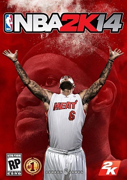 画像ギャラリー No.001のサムネイル画像 / 「NBA 2K14」カバーアスリートとしてNBA選手のレブロン・ジェームス氏が起用