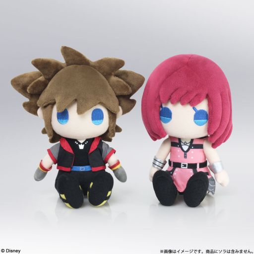 画像ギャラリー No.001のサムネイル画像 / 「KINGDOM HEARTS III」のソラとカイリがぬいぐるみに。8月発売予定
