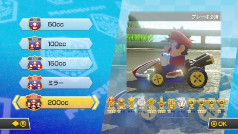 画像ギャラリー No.008のサムネイル画像 / 「マリオカート8」に「200cc」クラスが追加。4月23日に更新データが無料配信