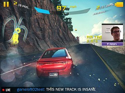 画像ギャラリー No.002のサムネイル画像 / iOS版「アスファルト8:Airborne」,第3弾大型アップデートでTwitchのライブ配信機能が実装。ライブストリーミング機能を備えたモバイルゲームに
