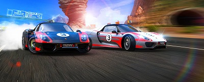 画像ギャラリー No.002のサムネイル画像 / 「アスファルト8」,アップデートでポルシェが初登場