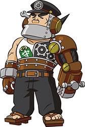 画像ギャラリー No.013のサムネイル画像 / 「ヒーローバンク」，銭念ら登場キャラクターとヒーロー着の情報が公開に