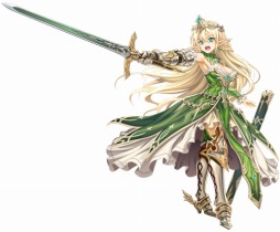 画像ギャラリー No.002のサムネイル画像 / 「三国志乱舞」が「征戦!エクスカリバー 」とコラボ。陳宮(女)とミリエルが登場