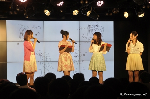 画像ギャラリー No.012のサムネイル画像 / アニメ「GO!GO!575」の新キャラ“小野小梅”役の芹澤 優さんも出演。大坪由佳さん,大橋彩香さん,寿 美菜子さんらメインキャストが一堂に会した「鳩寺女子学園新入生歓迎会」をレポート