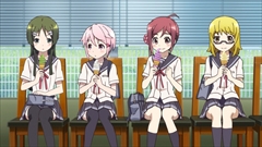 画像ギャラリー No.014のサムネイル画像 / アニメ「GO!GO!575」の新キャラ“小野小梅”役の芹澤 優さんも出演。大坪由佳さん,大橋彩香さん,寿 美菜子さんらメインキャストが一堂に会した「鳩寺女子学園新入生歓迎会」をレポート