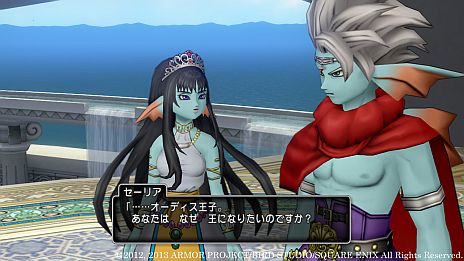 画像ギャラリー No.002のサムネイル画像 / 「ドラゴンクエストX」,連続クエスト「それは誰がために」の第5話「そのために生きた」が本日配信に。男王の歌を唄う“心ふるえる場所”とは