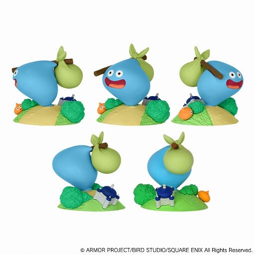 画像ギャラリー No.003のサムネイル画像 / 「ドラゴンクエスト 立体モンスター図鑑フィギュア」第2弾が11月11日に発売決定。スライムやばくだん岩，ギガンテスなど6体を立体化