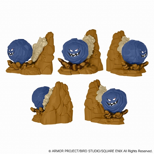 画像ギャラリー No.005のサムネイル画像 / 「ドラゴンクエスト 立体モンスター図鑑フィギュア」第2弾が11月11日に発売決定。スライムやばくだん岩，ギガンテスなど6体を立体化
