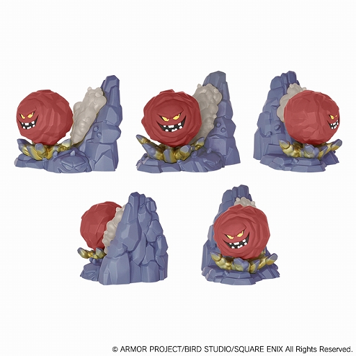 画像ギャラリー No.008のサムネイル画像 / 「ドラゴンクエスト 立体モンスター図鑑フィギュア」第2弾が11月11日に発売決定。スライムやばくだん岩，ギガンテスなど6体を立体化