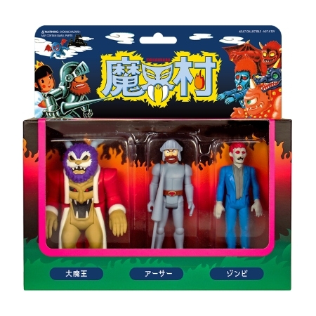 画像ギャラリー No.001のサムネイル画像 / 「魔界村」のレトロなフィギュアが日本で発売開始。アメリカのトイメーカー「スーパー7」の製品で，パッケージは日本語バージョン