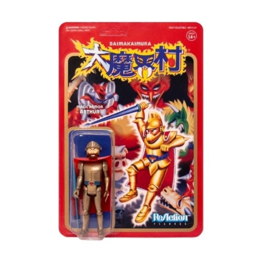 画像ギャラリー No.005のサムネイル画像 / 「魔界村」のレトロなフィギュアが日本で発売開始。アメリカのトイメーカー「スーパー7」の製品で，パッケージは日本語バージョン