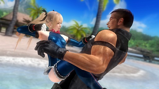 画像ギャラリー No.002のサムネイル画像 / 金髪ツインテ×スク水の圧倒的な破壊力。「DOA5 Ultimate: Arcade」，新キャラ「マリー・ローズ」の衝撃的アナザーコスが明らかに
