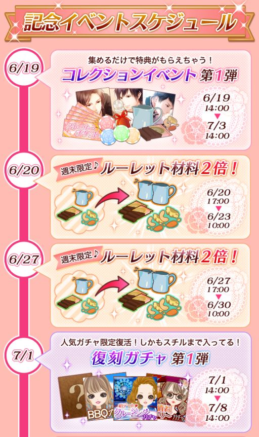 画像ギャラリー No.002のサムネイル画像 / 「愛しのショコラティエ」，1周年記念キャンペーンが開催。スケジュールも公開