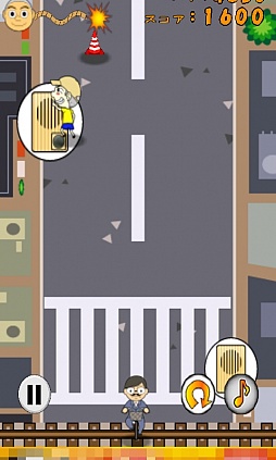 画像ギャラリー No.003のサムネイル画像 / 懐かしのヒット＆アウェイ。スマートフォン向けアクションゲーム「ピンポンダッシャー」を紹介する「（ほぼ）日刊スマホゲーム通信」第300回