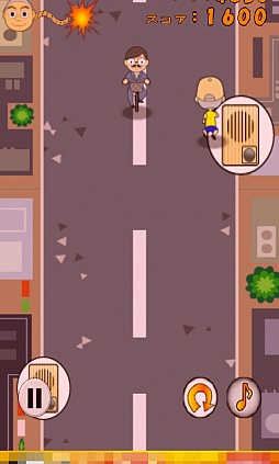 画像ギャラリー No.009のサムネイル画像 / 懐かしのヒット＆アウェイ。スマートフォン向けアクションゲーム「ピンポンダッシャー」を紹介する「（ほぼ）日刊スマホゲーム通信」第300回