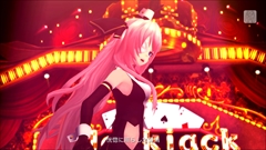 画像ギャラリー No.013のサムネイル画像 / 「初音ミク -Project DIVA- F 2nd」に収録される8種類のモジュールと,新音源の「桜ノ雨」や新規収録の「Blackjack」を紹介