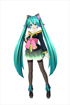画像ギャラリー No.041のサムネイル画像 / 「初音ミク -Project DIVA- F 2nd」に収録される8種類のモジュールと,新音源の「桜ノ雨」や新規収録の「Blackjack」を紹介