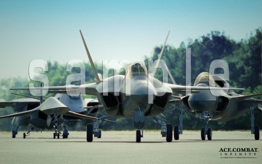 画像ギャラリー No.002のサムネイル画像 / 「ACE COMBAT INFINITY」,1周年記念の壁紙を公式サイトで公開