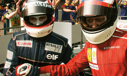 画像ギャラリー No.009のサムネイル画像 / 「F1 2013」,F1史に名を残す伝説のドライバー達に挑める新モード「F1 CLASSICS」の詳細を公開
