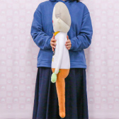 画像ギャラリー No.004のサムネイル画像 / 「トレバ」限定“ねこ好きのゆる〜いおじさんBIG抱きまくら80cm”が4月10日6：00に登場