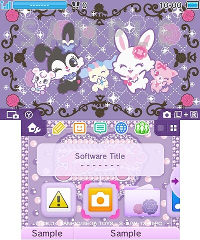 画像ギャラリー No.002のサムネイル画像 / フリュー,ニンテンドーeショップで「ジュエルペット」の3DS用テーマ2種を配信