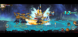 画像ギャラリー No.004のサムネイル画像 / 【PR】「スペースファイター」は,“コンボ好き”なら要注目のスマートフォン用オンラインアクションRPGだ